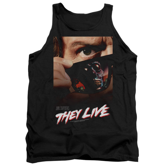 THEY LIVE : POSTER ADULT TANK BLACK 2X