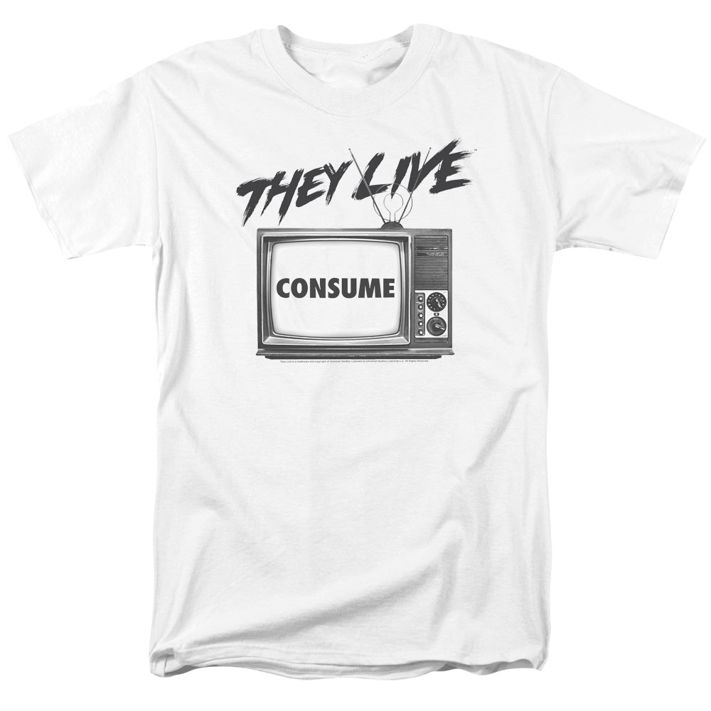 THEY LIVE : CONSUME S\S ADULT 18\1 WHITE 3X