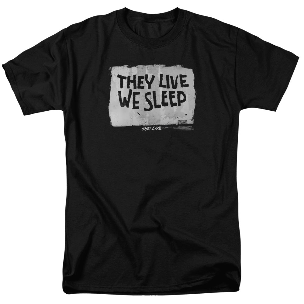 THEY LIVE : WE SLEEP S\S ADULT 18\1 BLACK 2X