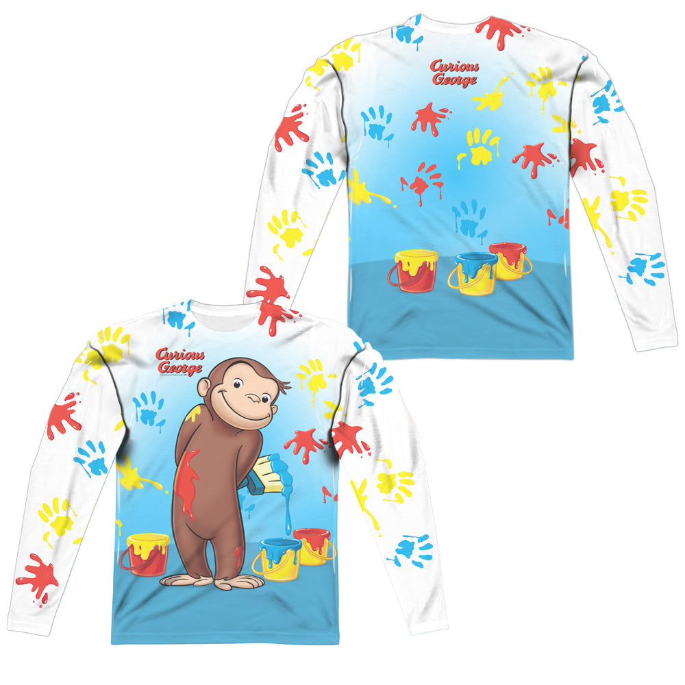 CURIOUS GEORGE PAINT ALL OVER (FRONT BACK PRINT)