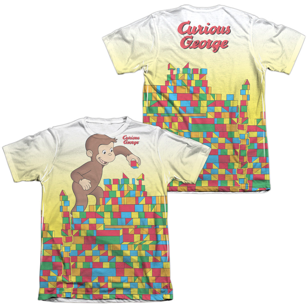 CURIOUS GEORGE BUILDING BLOCKS (FRONT BACK PRINT)