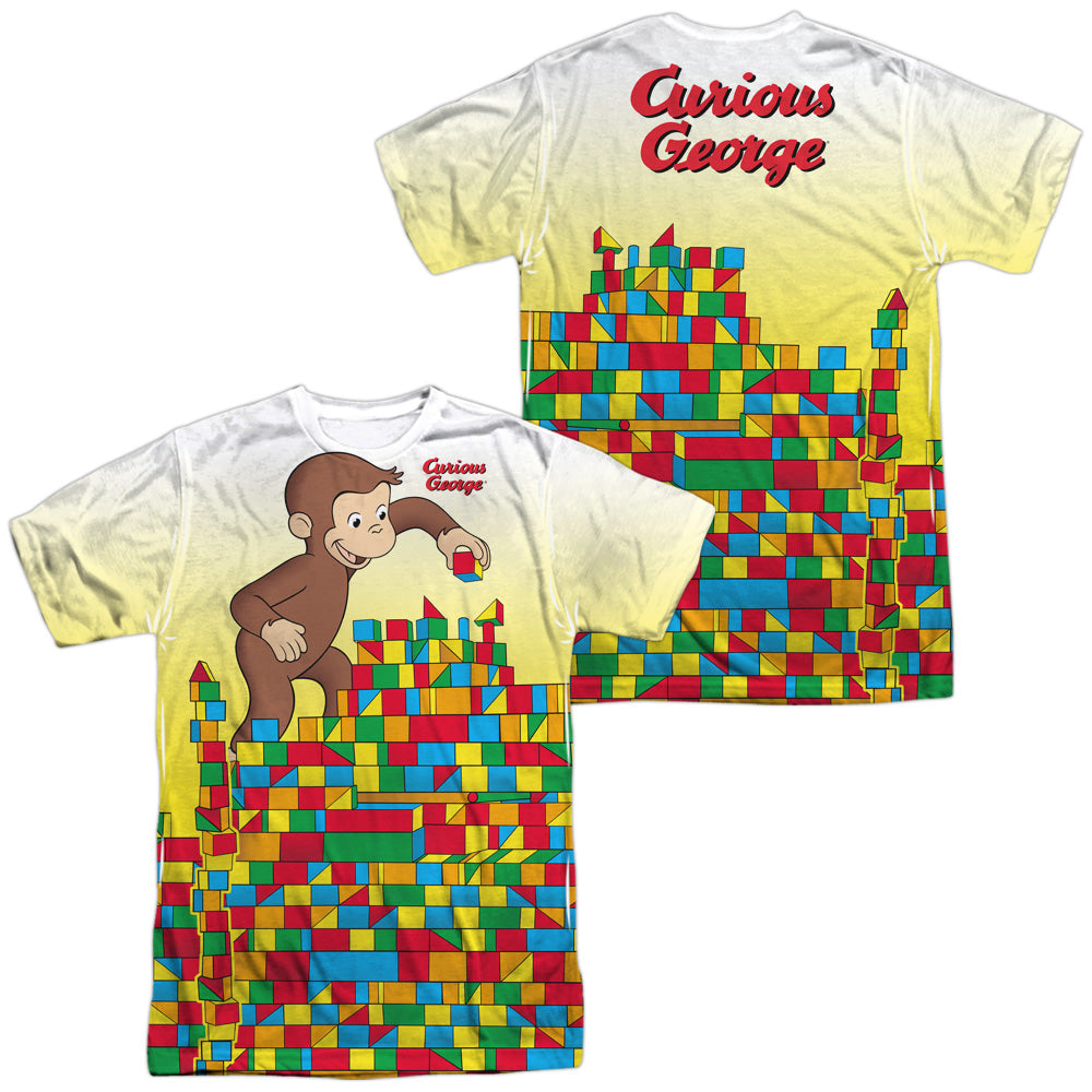 CURIOUS GEORGE BUILDING BLOCKS (FRONT BACK PRINT)