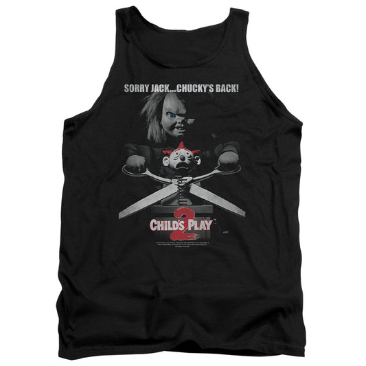 CHILD'S PLAY 2 : JACK POSTER ADULT TANK Black 2X