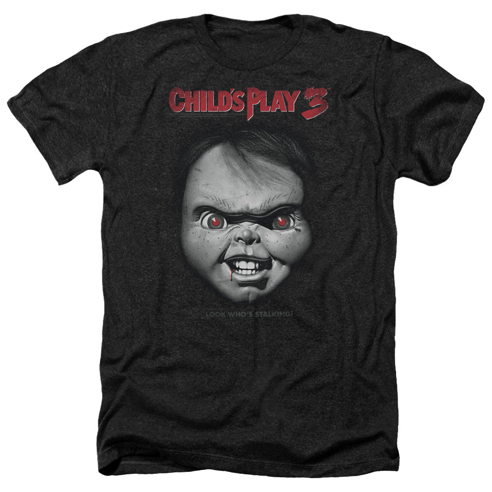 CHILD'S PLAY 3 : FACE POSTER ADULT HEATHER BLACK 3X