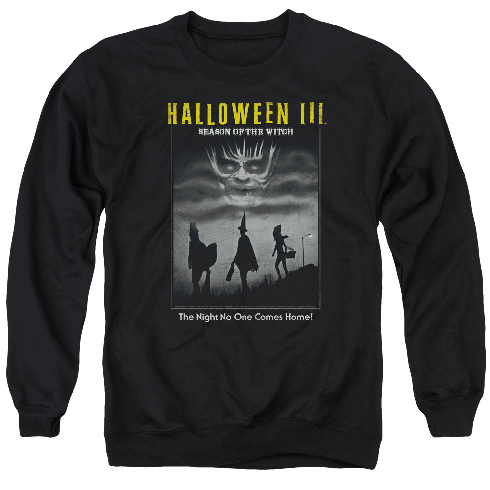 HALLOWEEN III : KIDS POSTER ADULT CREW NECK SWEATSHIRT BLACK 2X