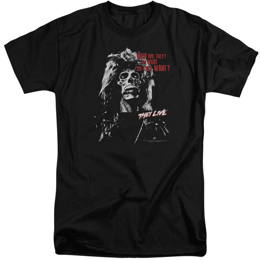 THEY LIVE : THEY WANT S\S ADULT TALL BLACK XL