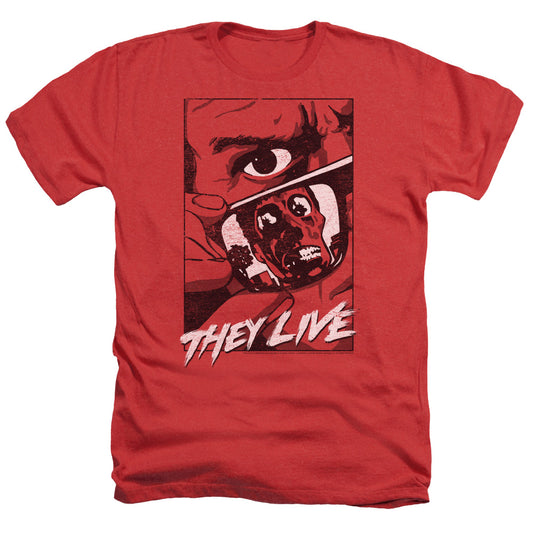 THEY LIVE : GRAPHIC POSTER ADULT HEATHER Red 2X