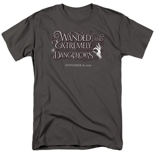 FANTASTIC BEASTS : WANDED S\S ADULT 18\1 Charcoal 2X