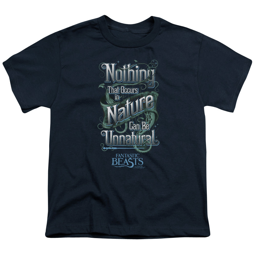 FANTASTIC BEASTS : UNNATURAL S\S YOUTH 18\1 Navy XL