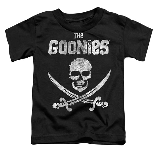 THE GOONIES : FLAG 1 S\S TODDLER TEE Black LG (4T)