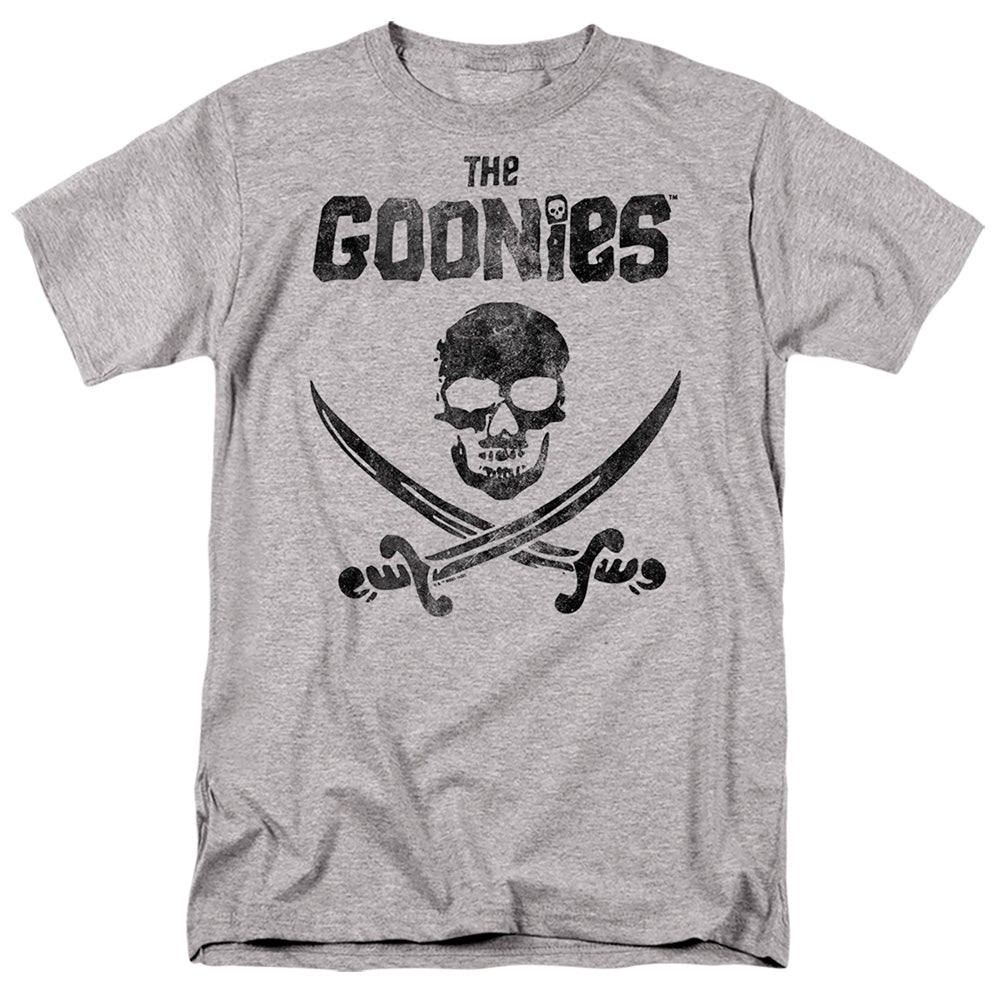 THE GOONIES : FLAG 2 S\S ADULT 18\1 Athletic Heather 3X