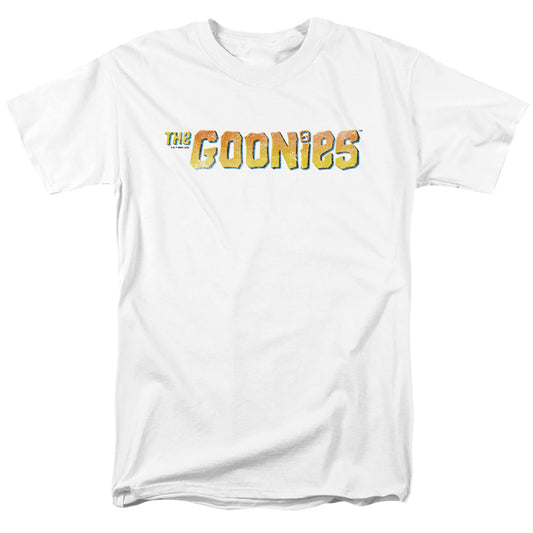 THE GOONIES : LOGO S\S ADULT 18\1 White 2X