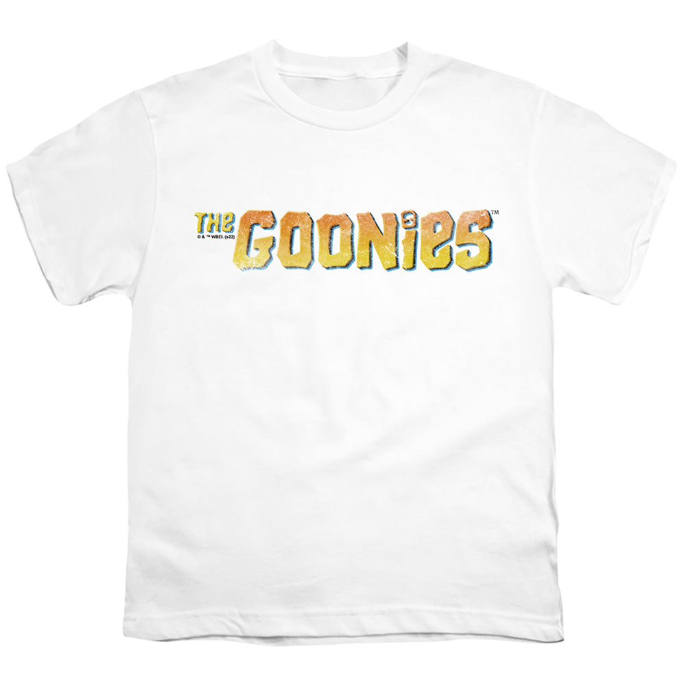 THE GOONIES : LOGO S\S YOUTH 18\1 White LG