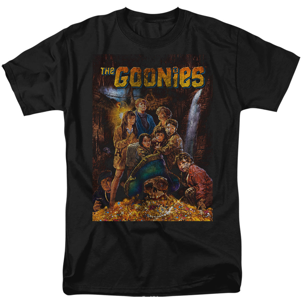 THE GOONIES : POSTER S\S ADULT 18\1 Black 2X