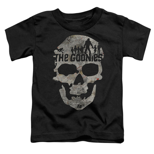 THE GOONIES : SKULL 1 S\S TODDLER TEE Black SM (2T)