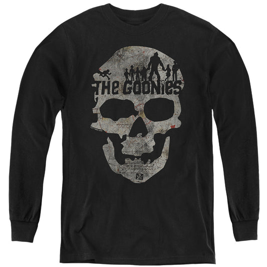 THE GOONIES : SKULL 1 L\S YOUTH Black LG