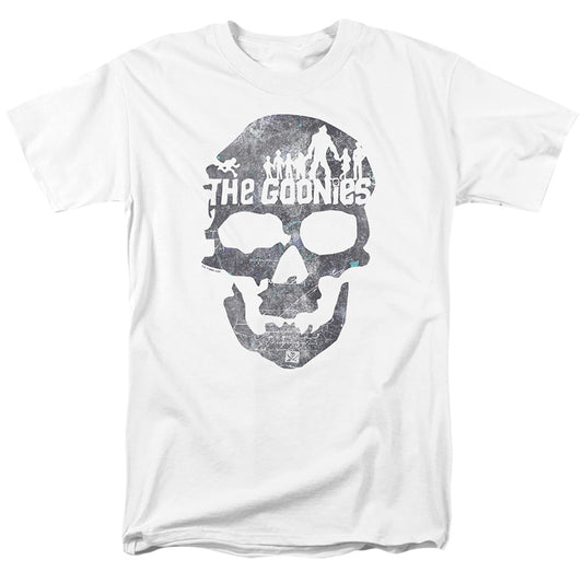 THE GOONIES : SKULL 2 S\S ADULT 18\1 White 2X