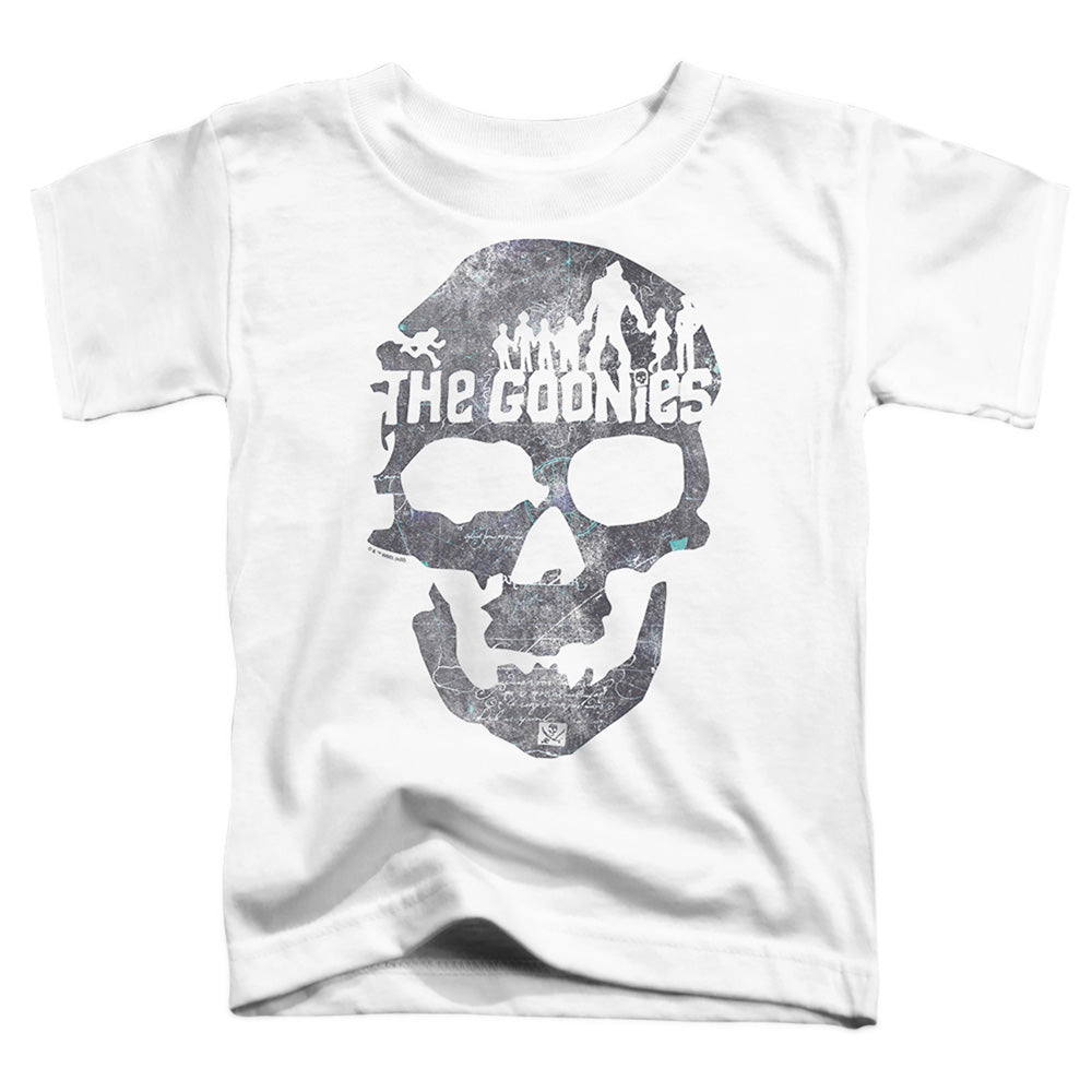 THE GOONIES : SKULL 2 S\S TODDLER TEE White LG (4T)