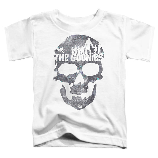 THE GOONIES : SKULL 2 S\S TODDLER TEE White MD (3T)