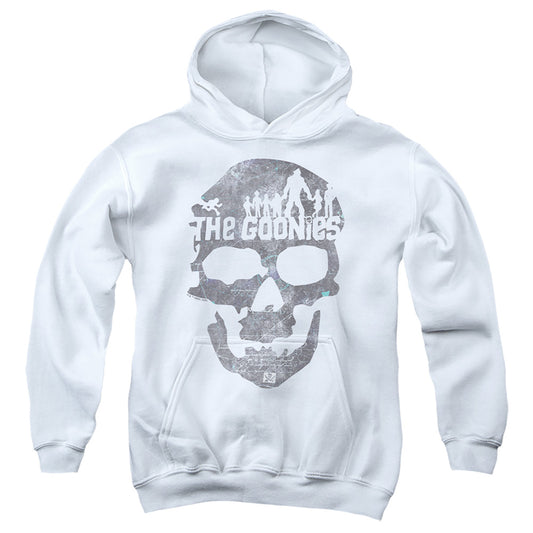 THE GOONIES : SKULL 2 YOUTH PULL OVER HOODIE White XL