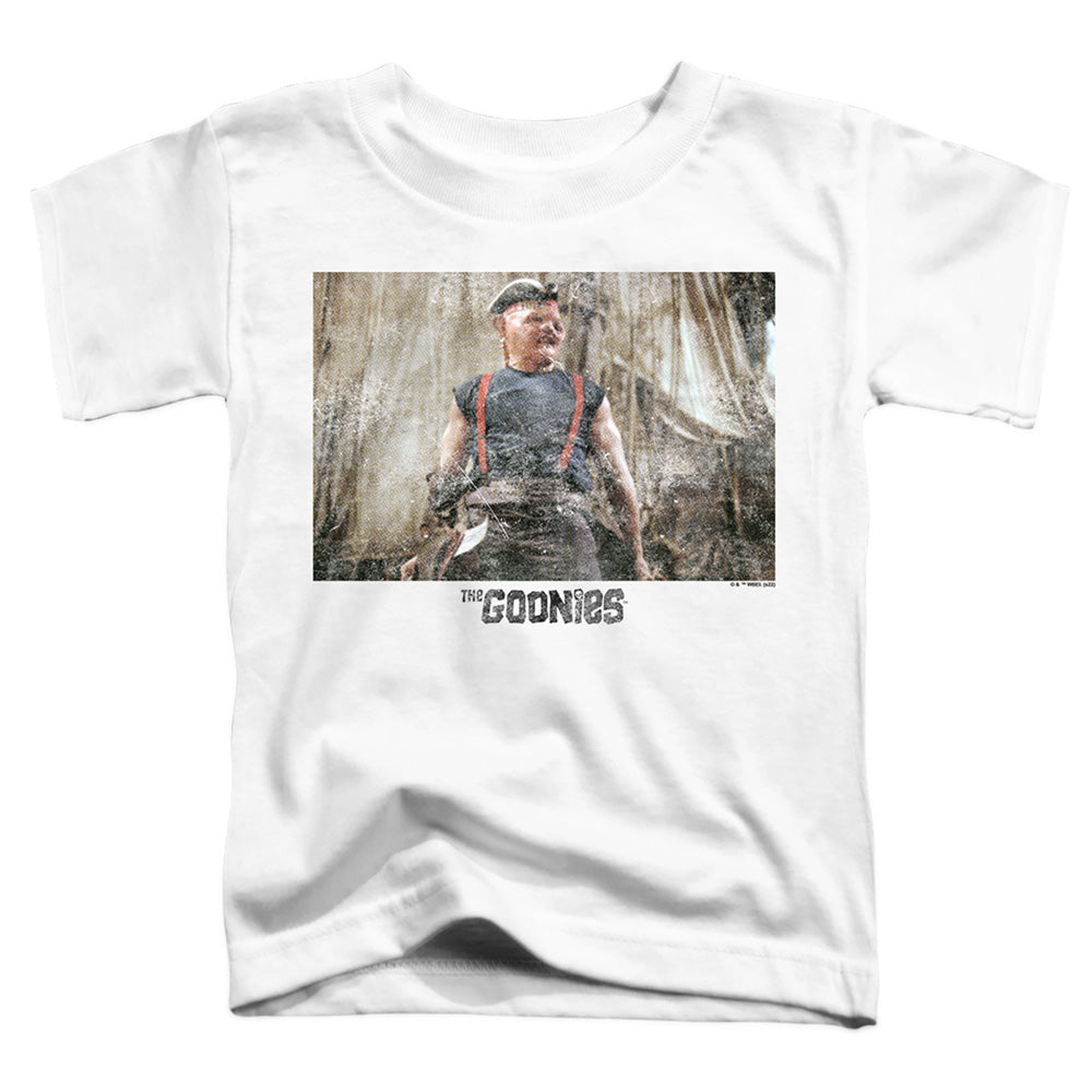 THE GOONIES : SLOTH 2 S\S TODDLER TEE White LG (4T)