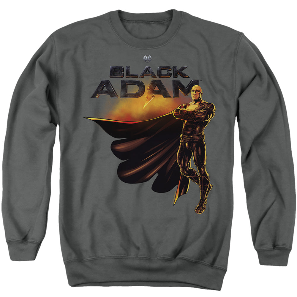 BLACK ADAM BLACK ADAM LOGO WITH CHARACTER