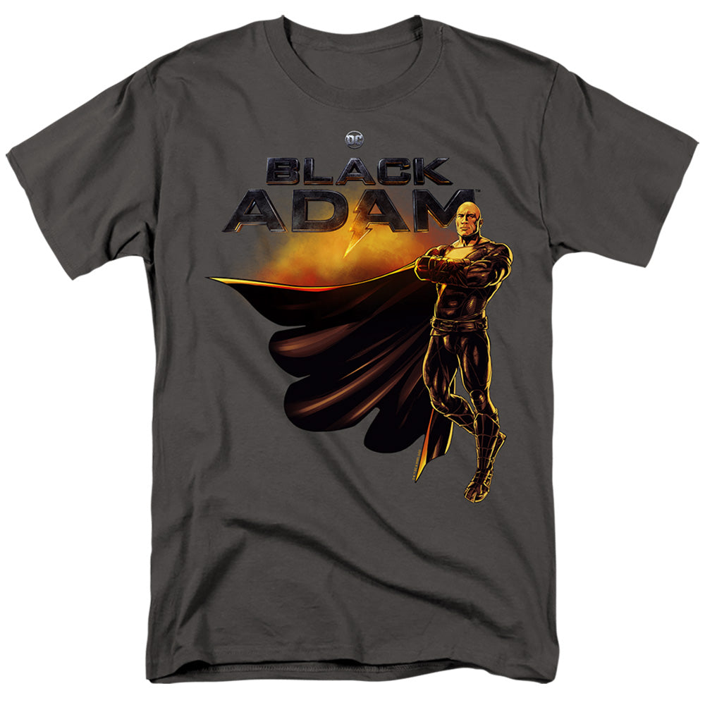 BLACK ADAM BLACK ADAM LOGO WITH CHARACTER