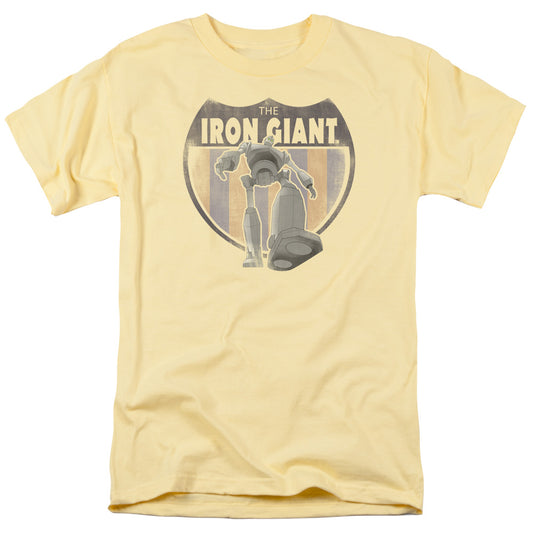 IRON GIANT : PATCH S\S ADULT 18\1 BANANA 3X