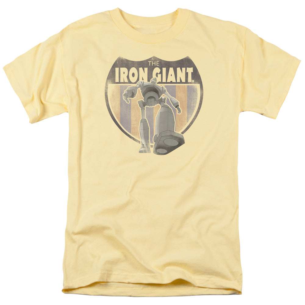 IRON GIANT : PATCH S\S ADULT 18\1 BANANA SM