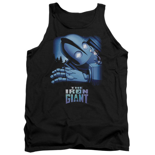 IRON GIANT : GIANT AND HOGARTH ADULT TANK Black LG