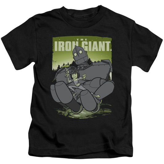 IRON GIANT : HELPING HAND S\S JUVENILE 18\1 Black MD (5\6)