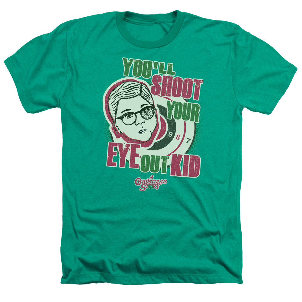A CHRISTMAS STORY : YOU'LL SHOOT YOUR EYE OUT ADULT HEATHER Kelly Green 2X