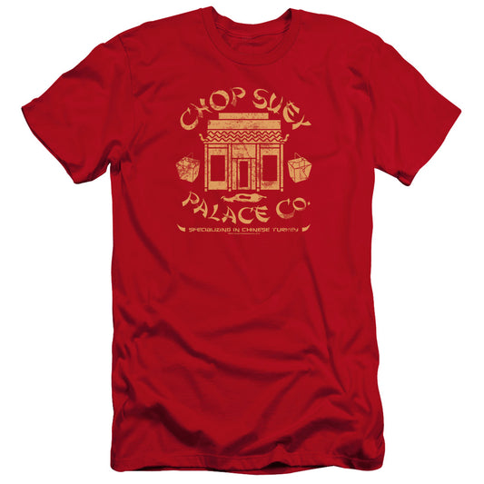 A CHRISTMAS STORY : CHOP SUEY PALACE CO PREMIUM CANVAS ADULT SLIM FIT 30\1 Red XL
