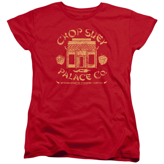 A CHRISTMAS STORY : CHOP SUEY PALACE CO WOMENS SHORT SLEEVE Red 2X
