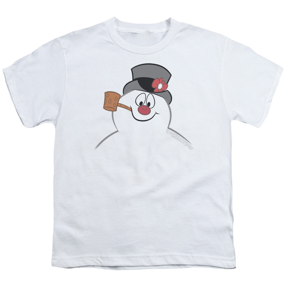 FROSTY THE SNOWMAN : FROSTY FACE S\S YOUTH 18\1 White LG