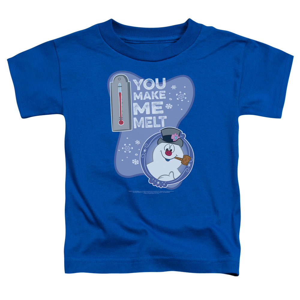 FROSTY THE SNOWMAN : MELT S\S TODDLER TEE Royal Blue LG (4T)