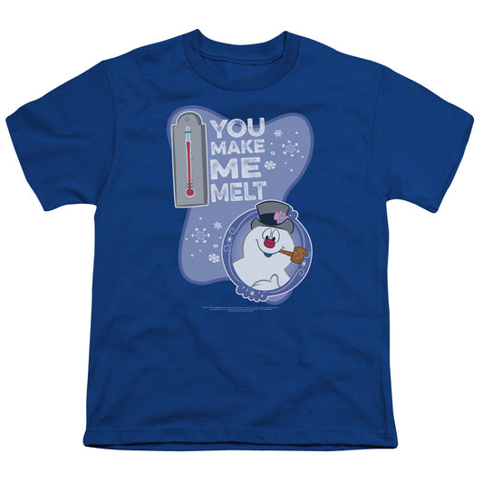 FROSTY THE SNOWMAN : MELT S\S YOUTH 18\1 Royal Blue LG