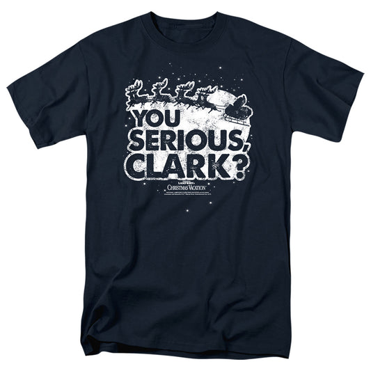 CHRISTMAS VACATION : YOU SERIOUS CLARK S\S ADULT 18\1 Navy 2X