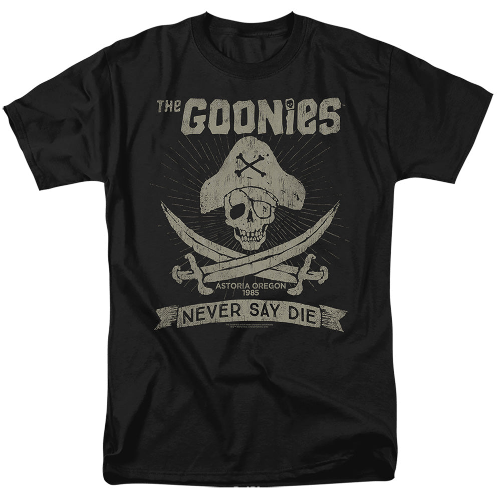 THE GOONIES : NEVER SAY DIE S\S ADULT 18\1 Black 2X