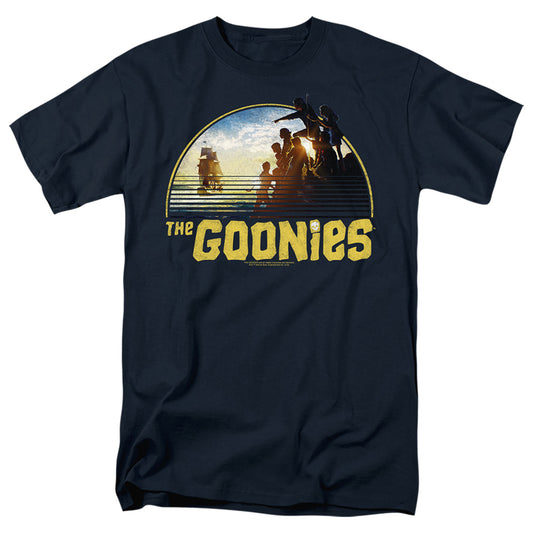 THE GOONIES : PIRATE SHIP S\S ADULT 18\1 Navy 2X