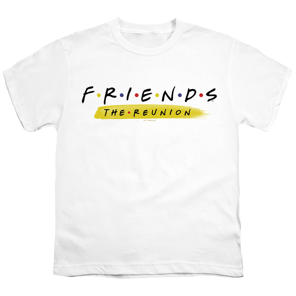 FRIENDS : REUNION LOGO S\S YOUTH 18\1 White LG