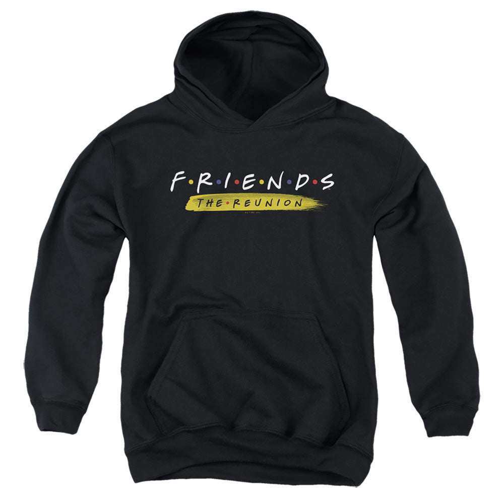 FRIENDS : REUNION LOGO YOUTH PULL OVER HOODIE Black LG