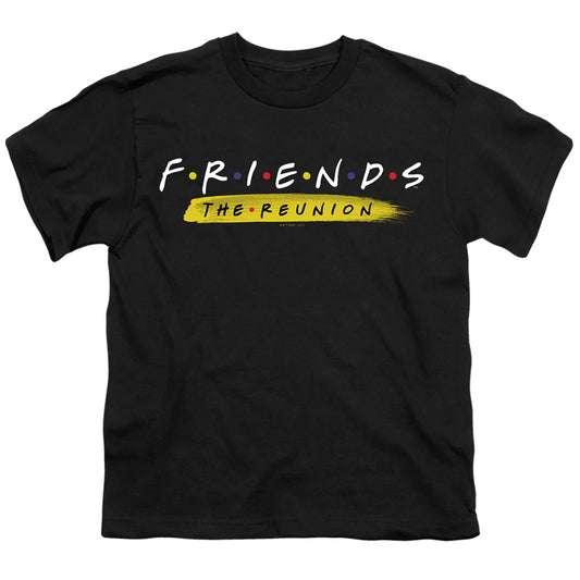 FRIENDS : REUNION LOGO S\S YOUTH 18\1 Black LG