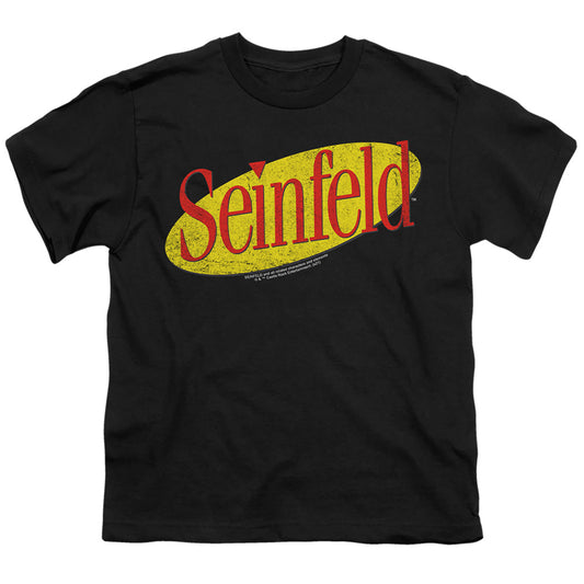 SEINFELD : SEINFELD LOGO S\S YOUTH 18\1 Black LG