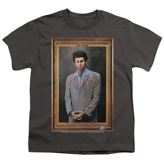 SEINFELD : KRAMER PORTRAIT S\S YOUTH 18\1 Charcoal XL