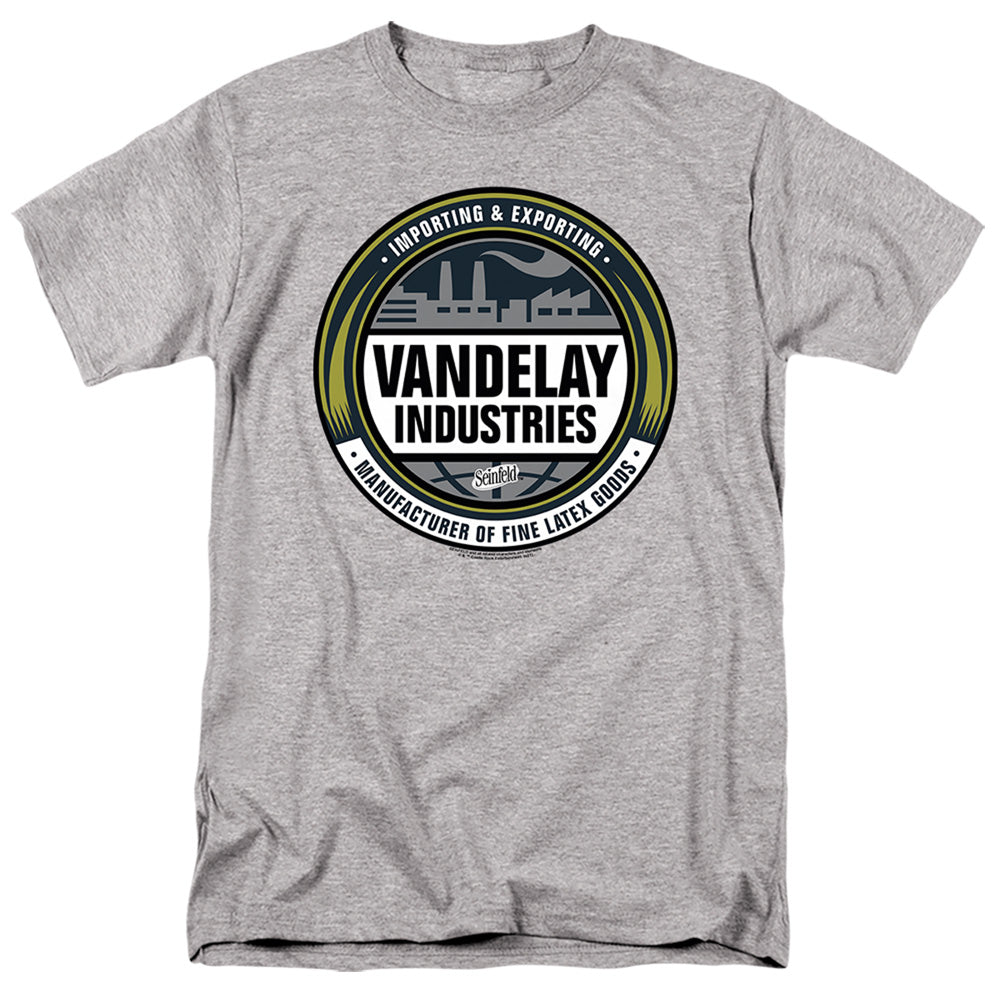 SEINFELD : VENDELAY LOGO S\S ADULT 18\1 Athletic Heather 2X