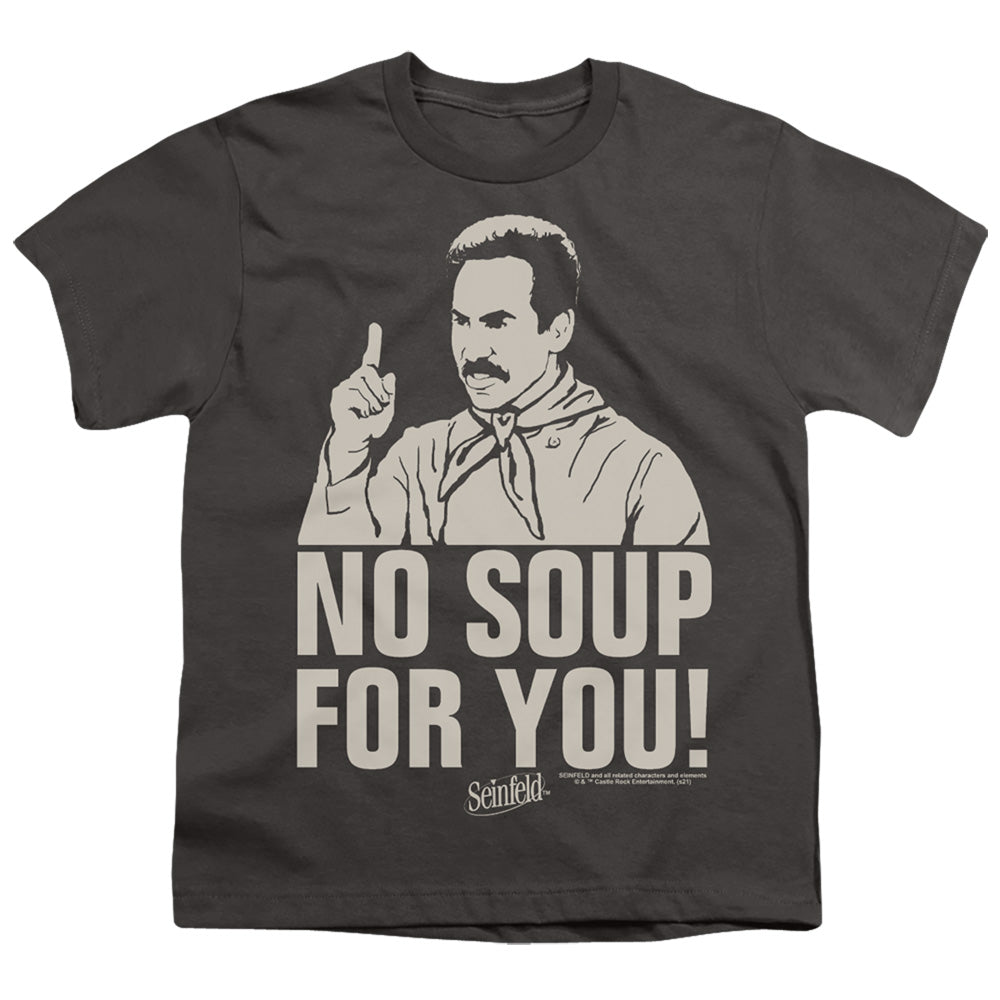 SEINFELD : NO SOUP S\S YOUTH 18\1 Charcoal SM