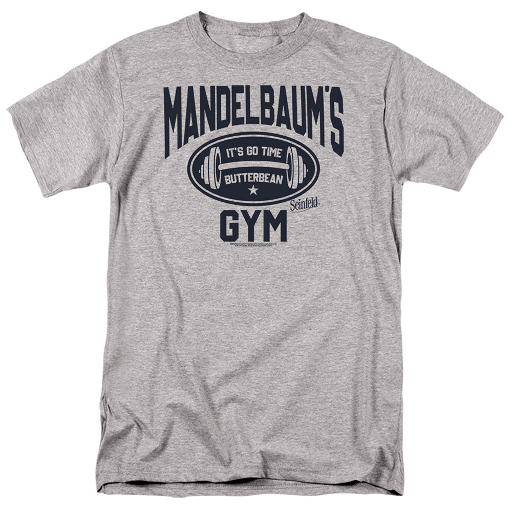 SEINFELD : MADELBAUM'S GYM S\S ADULT 18\1 Athletic Heather 2X