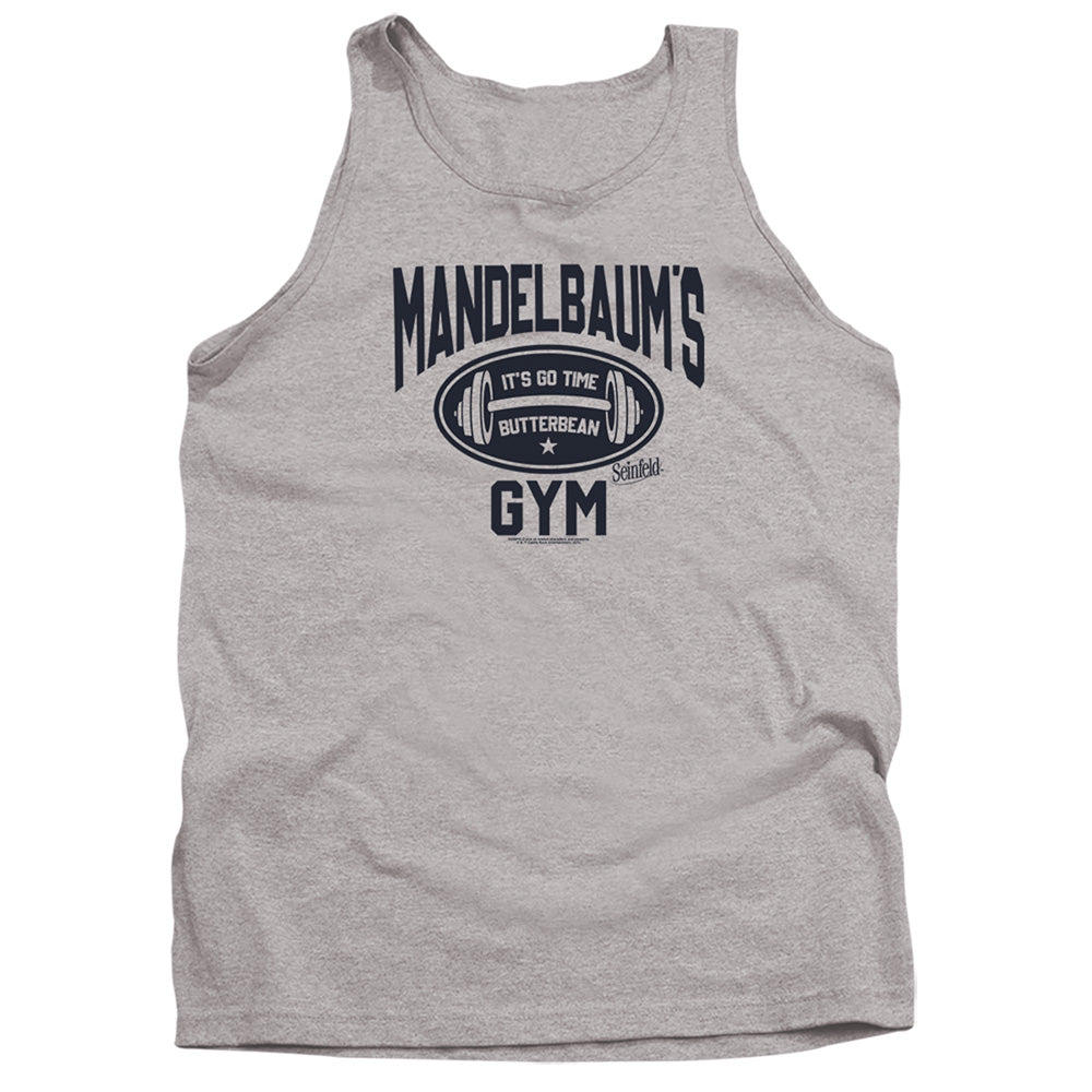 SEINFELD : MADELBAUM'S GYM ADULT TANK Athletic Heather LG