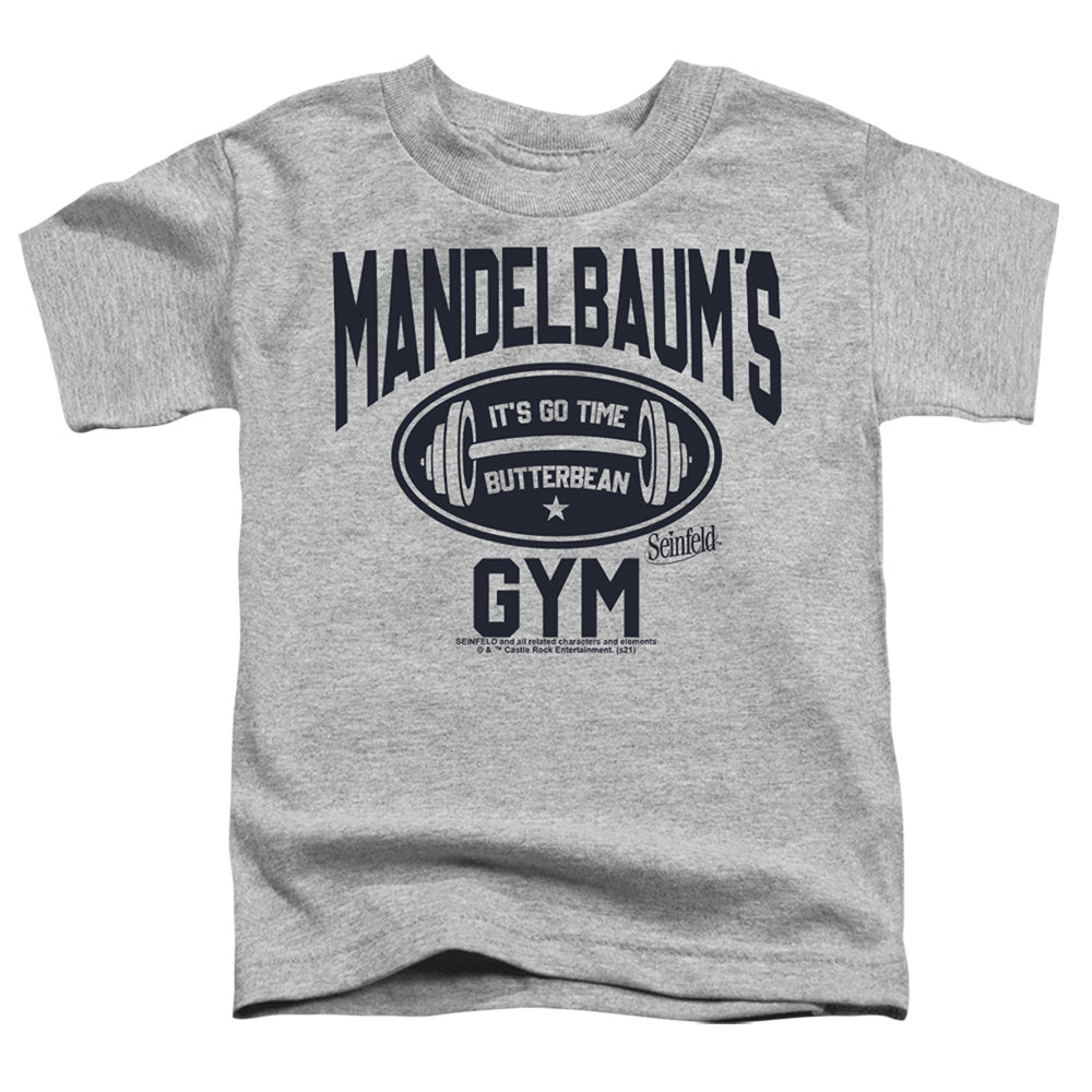 SEINFELD : MADELBAUM'S GYM S\S TODDLER TEE Athletic Heather LG (4T)